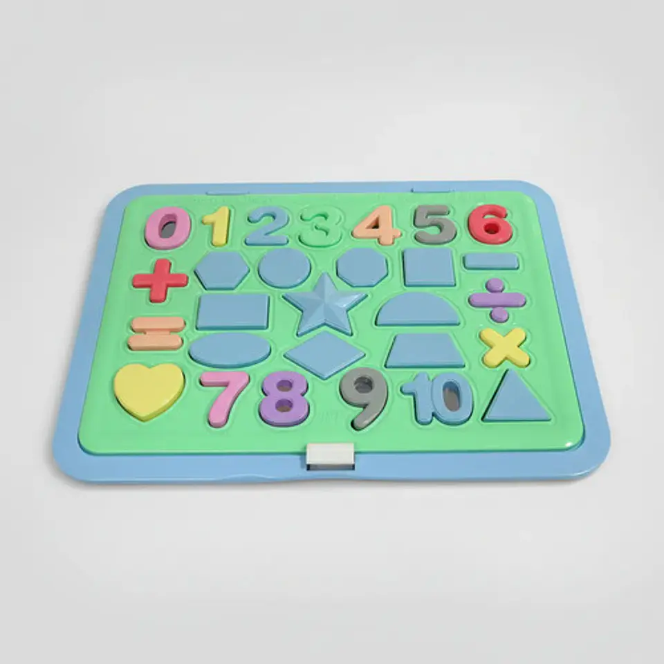 Rompecabezas Numerico 3 En 1 Figuras Sumas Restas Matematica 1