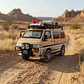 Carro Mitsubishi Delica L300 4x4 Off-road Auto A Escala 1:24 - Miniatura 2