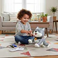 Perro Robot Mascota Interactiva Baila Control Juguete Niños Husky Gris - Miniatura 1