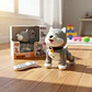 Perro Robot Mascota Interactiva Baila Control Juguete Niños Husky Gris - Miniatura 2