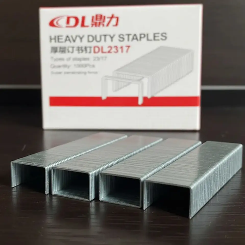 Ganchos Para Cosedora Uso Pesado Dl 2317 Caja X 1000 1