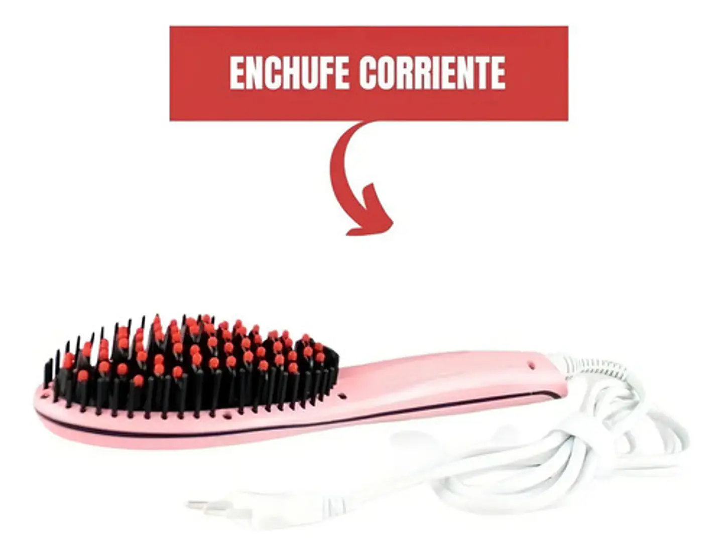 Cepillo Alisador Fast Hair Straightener Hqt 906 Rosa 5
