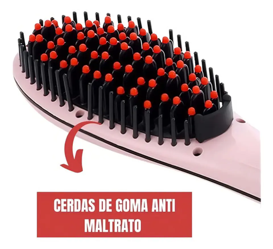Cepillo Alisador Fast Hair Straightener Hqt 906 Rosa 7