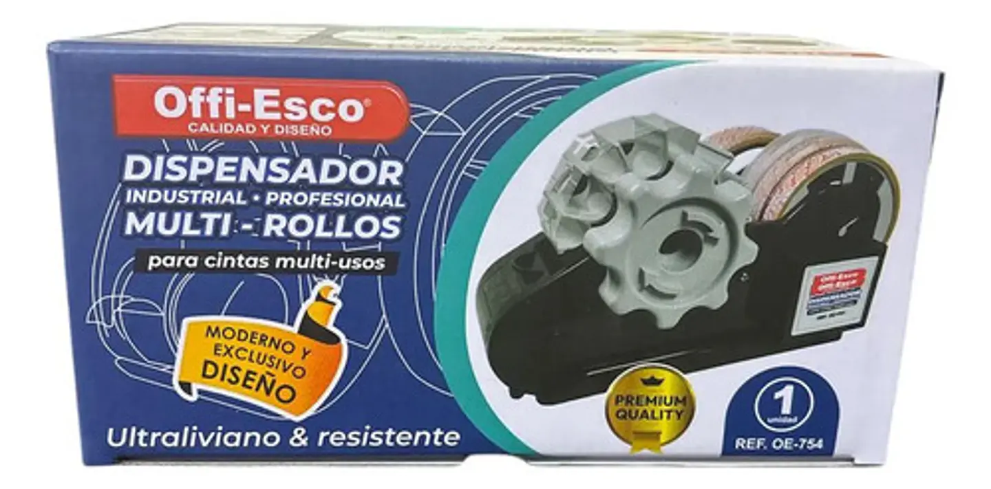 Dispensador De Cinta Multirollos Industrial Profesional 2