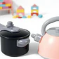 Kit Cocina Infantil 108 Pcs Utensilios Cucharas Cuchillos Coral Claro - Miniatura 9