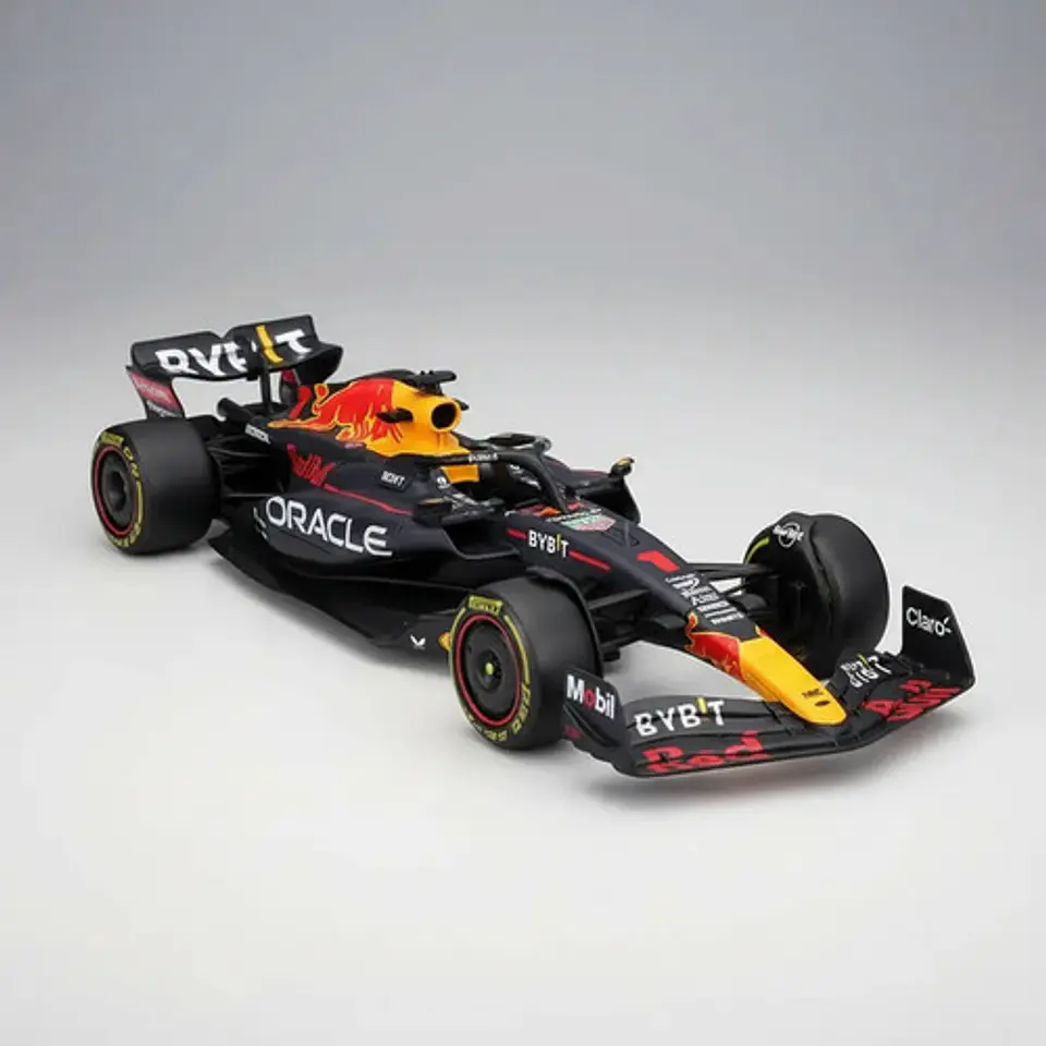 Carro A Escala 1:43 F1 Red Bull Racing Rb19 Colección 12cm 1