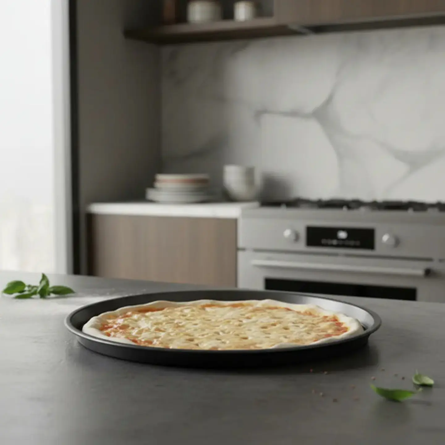 Molde Bandeja Redonda Perforado Pizza Antiadherente 36cm 3