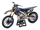 Moto New ray yamaha yz450f 2017 escala 1:6 Azul - Miniatura 1