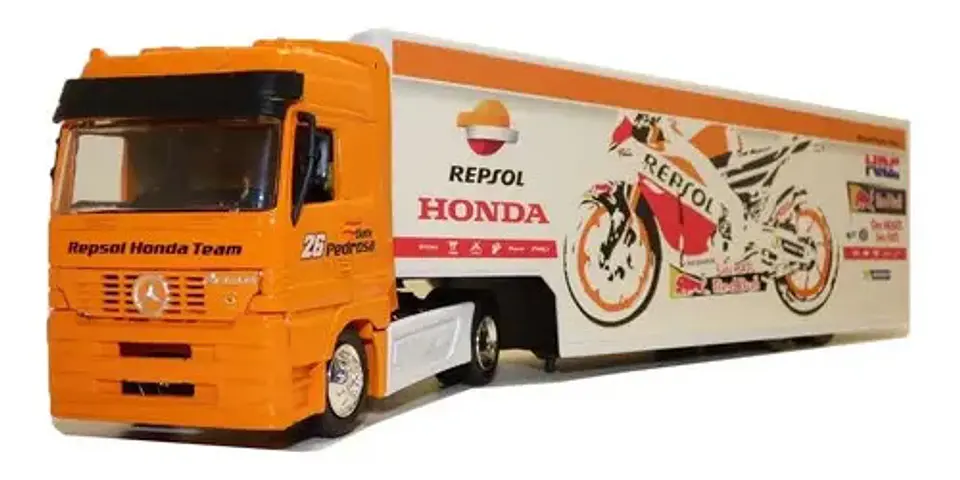 Camion New Ray Mercedes Benz Actros Repsol Honda Art 41074 1
