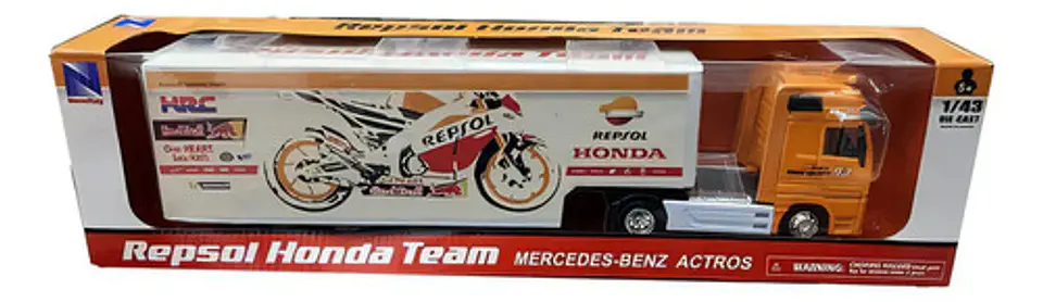 Camion New Ray Mercedes Benz Actros Repsol Honda Art 41074 2