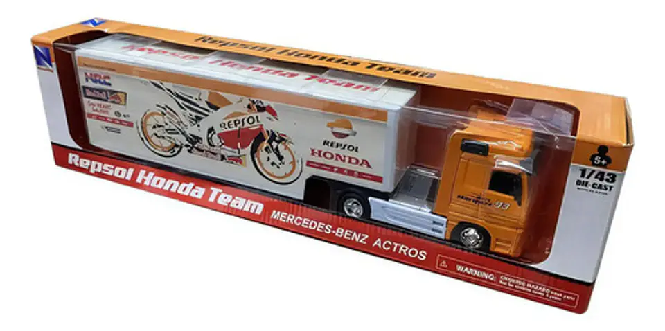Camion New Ray Mercedes Benz Actros Repsol Honda Art 41074 3