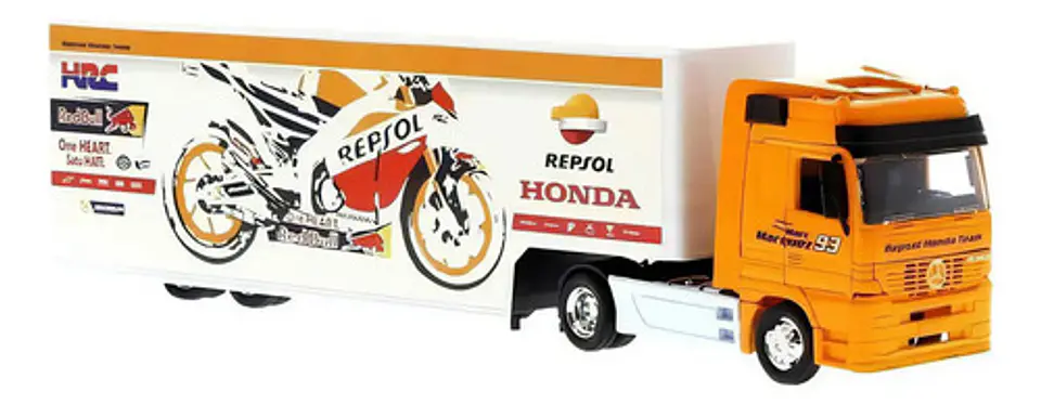 Camion New Ray Mercedes Benz Actros Repsol Honda Art 41074 4