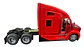 New Ray 1:32 Tracto Kenworth W900 Clásico Negro Rojo - Miniatura 2