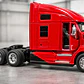 New Ray 1:32 Tracto Kenworth W900 Clásico Negro Rojo - Miniatura 4