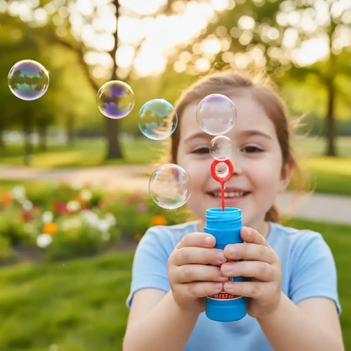 Set X2 Líquido De Burbujas Para Niños Botella Plástica Surti 3