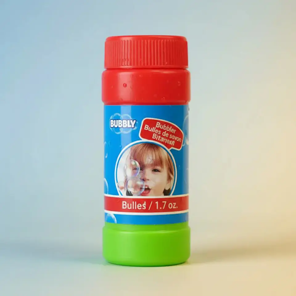 Set X2 Líquido De Burbujas Para Niños Botella Plástica Surti 4