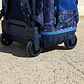 Morral Maleta Escolar Con Ruedas 3 Compartimientos 3d Manija - Miniatura 2