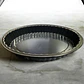 Bandeja Molde Metalico Ovalado Negra 30cm Eventos Pasteleria Negro - Miniatura 3