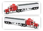 New Ray Kenworth W900 1:32 Rojo - Miniatura 2