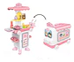 Bus Veterinario Transformable Con Luces Y Sonido Para Niñas Cocina Blanco - Miniatura 1