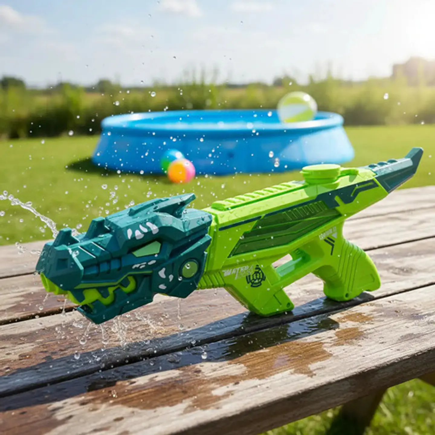 Pistola De Agua Lanzador Electrico Bateria Recargable Niña 3