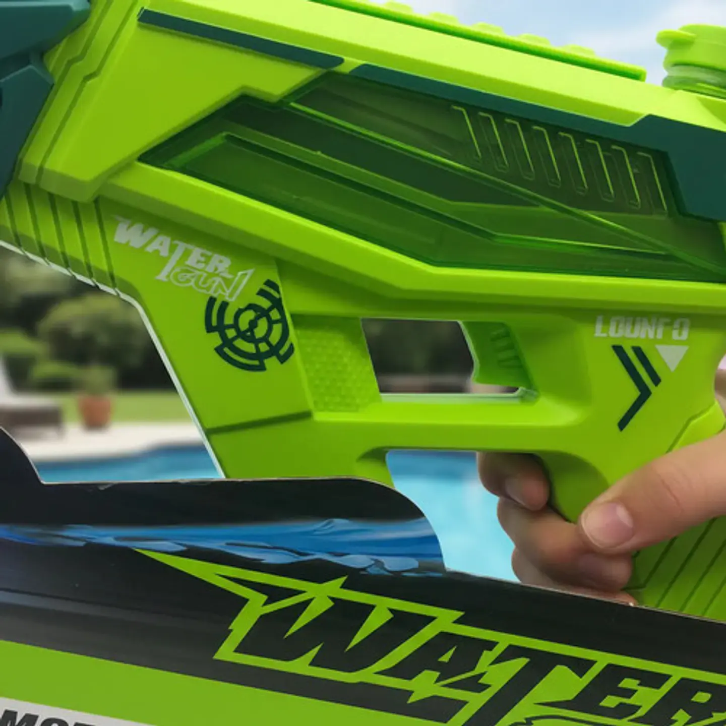 Pistola De Agua Lanzador Electrico Bateria Recargable Niña 4