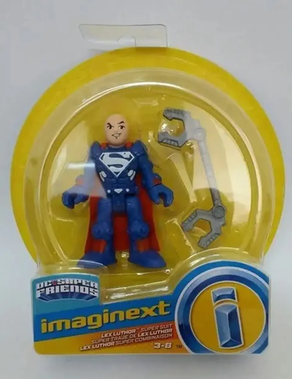 Figurita Lex Luthor - Fisher-price Imaginext Dc 7cm 2