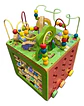 Cubo De Actividades Didáctico De Madera Montessori Laberinto - Miniatura 2
