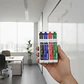 Set X4 Marcadores Borrables Numobee Punta Biselada Tablero Multicolor - Miniatura 5
