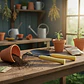 Kit Jardinería X3- Huertos Plantas Interiores Set 25cm - Miniatura 2