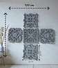 Panel Decorativo Ornamental 3d Plástico 120x120cm Set X 5 - Miniatura 2