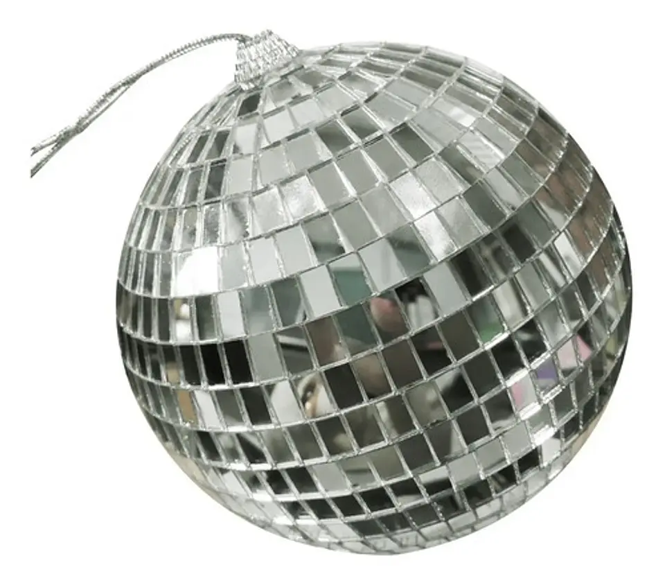 Bola De Espejos Disco 15cm Decoración  2