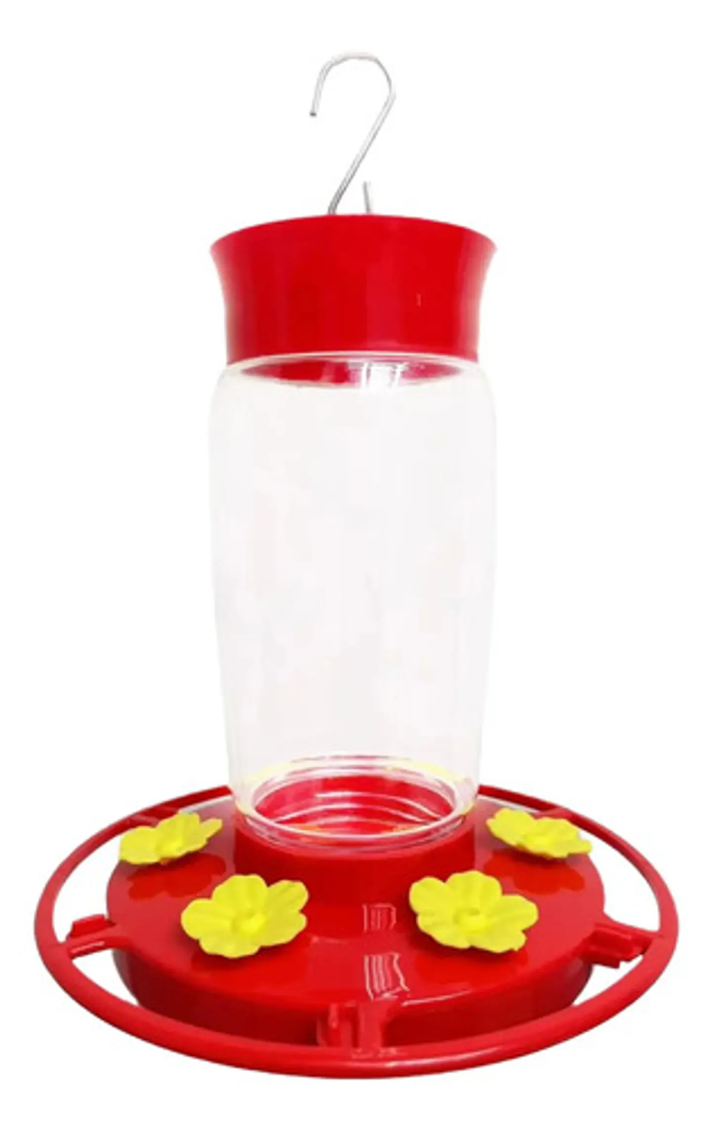 Bebedero Colgante Macrooutlet 3 Puestos 500 Ml Para Aves Rojo 1