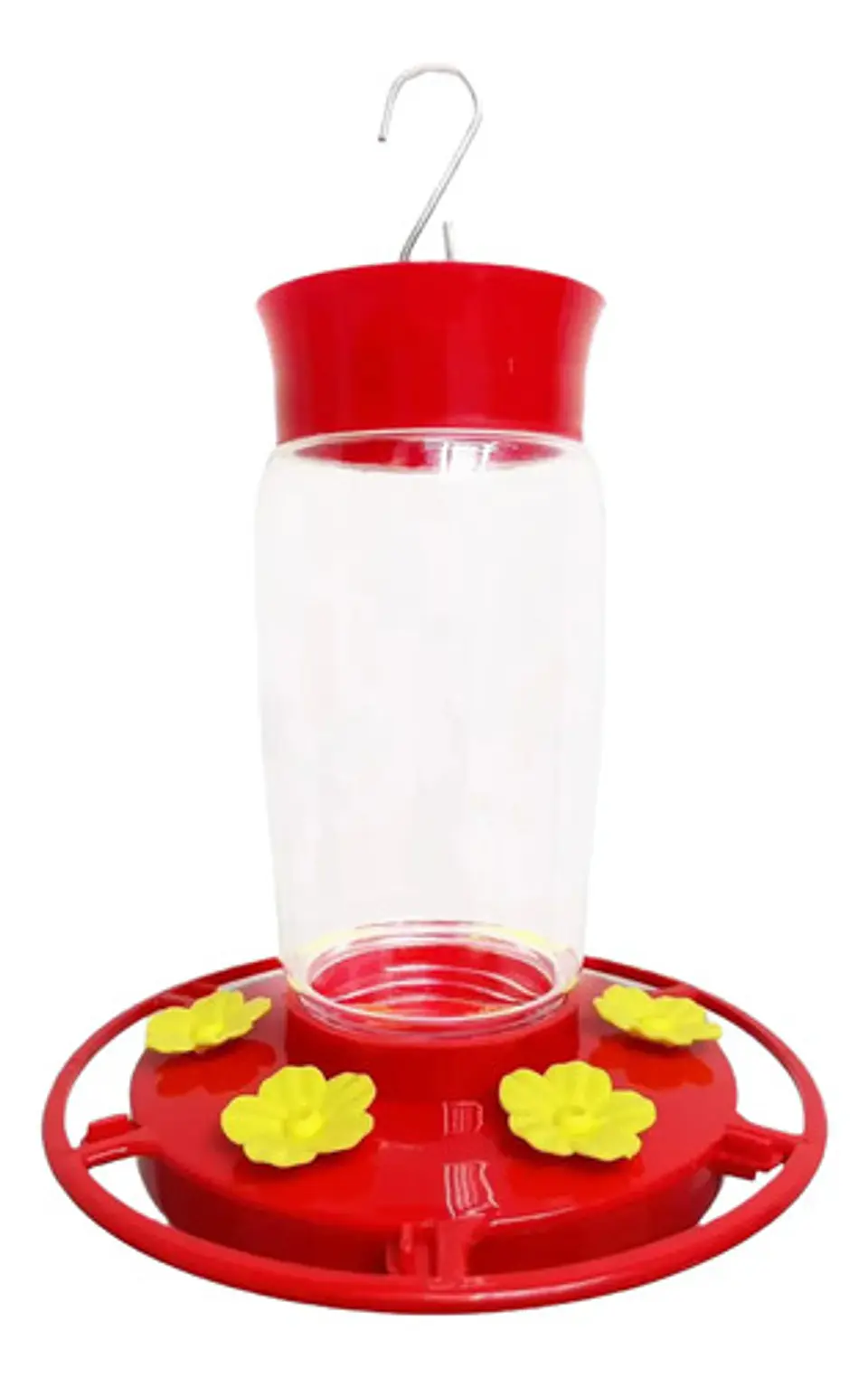 Bebedero Colgante Macrooutlet 3 Puestos 500 Ml Para Aves Rojo 1