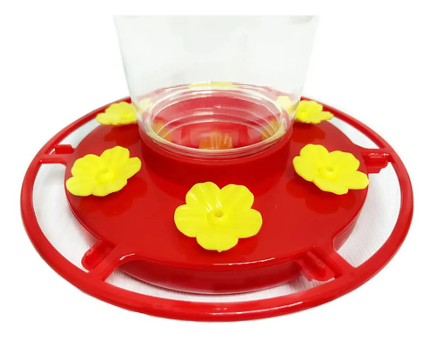 Bebedero Colgante Macrooutlet 3 Puestos 500 Ml Para Aves Rojo 5