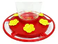 Bebedero Colgante Macrooutlet 3 Puestos 500 Ml Para Aves Rojo - Miniatura 5