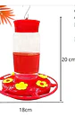 Bebedero Colgante Macrooutlet 3 Puestos 500 Ml Para Aves Rojo - Miniatura 11
