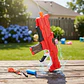 Pistola De Agua Lanzador Electrico Bateria Recargable 16mt Rojo - Miniatura 2