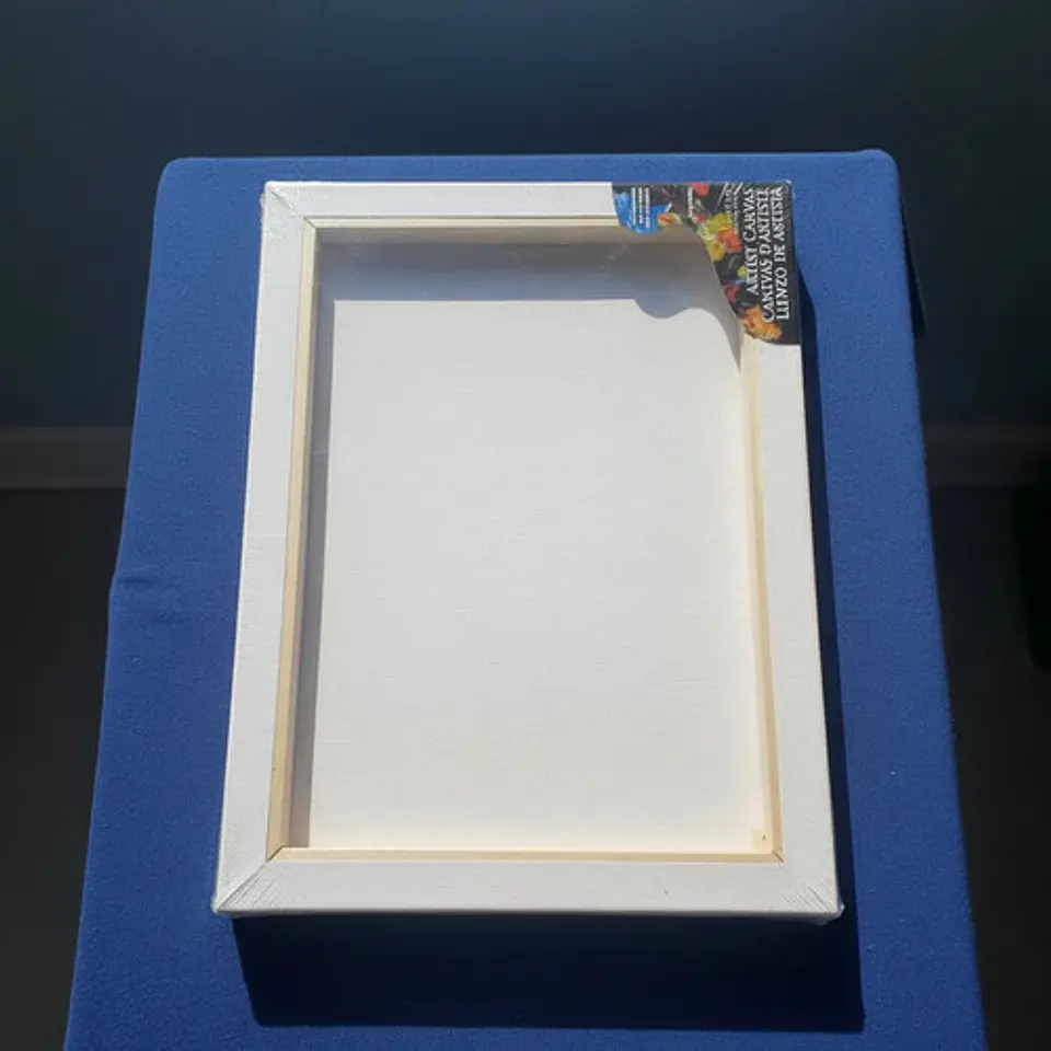 Lienzo Blanco Para Pintar Óleo O Acrílico 40.5x30.5 Cm 5