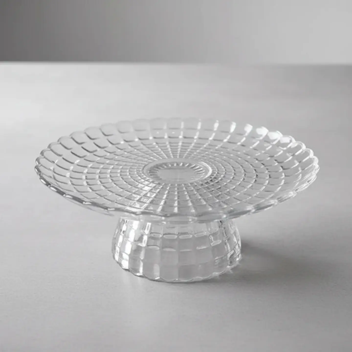 Centro De Mesa En Acrilico Frutero Con Diseño En Cuadrados Acrílico 1