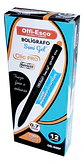 Bolígrafo Retráctil Oe-056f Semi Gel Clic Pro Turquesa Negro - Miniatura 3