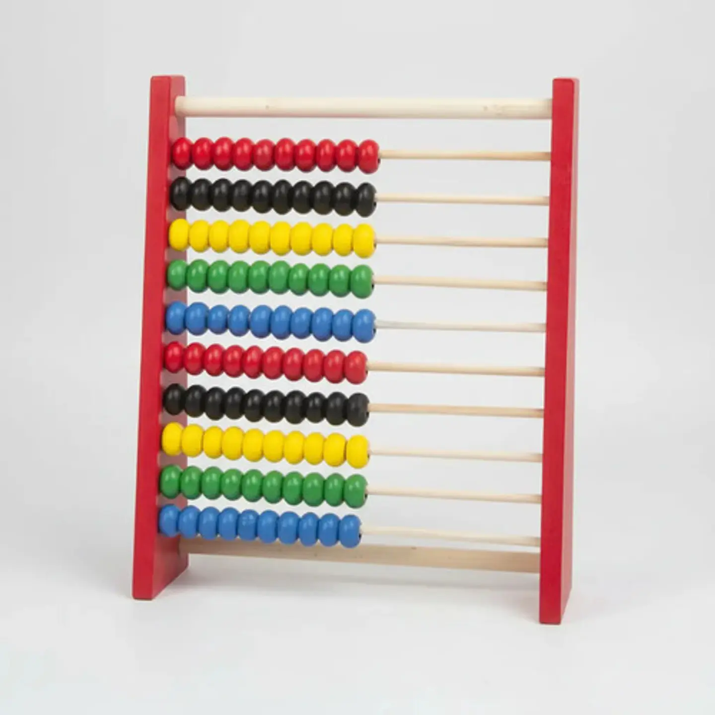 Ábaco De Madera Didáctico Contador 100 Cuentas Para Niños 1