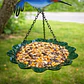 Comedero Colgante Para Pájaros De Colibrí Jardín Metal Aves - Miniatura 4