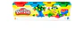 Set X4 Tarros Colores Plastilina Play-doh Slime Masa 23241 - Miniatura 1