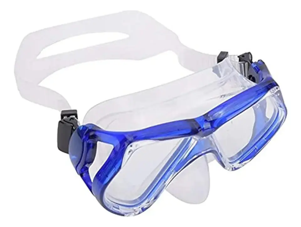 Set Careta Vidrio Templado + Snorkel Buceo Valvula 3
