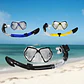 Set Careta Vidrio Templado + Snorkel Buceo Valvula - Miniatura 11
