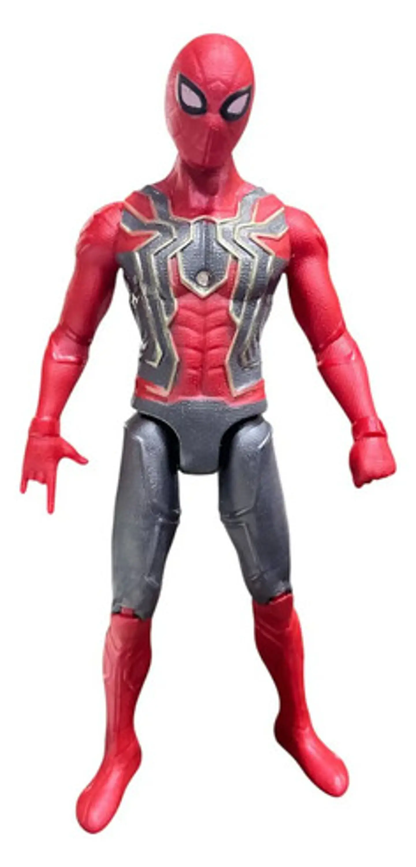 Disfraz Spiderman Con Camisa Talla S Máscara Muñeco Guante 10
