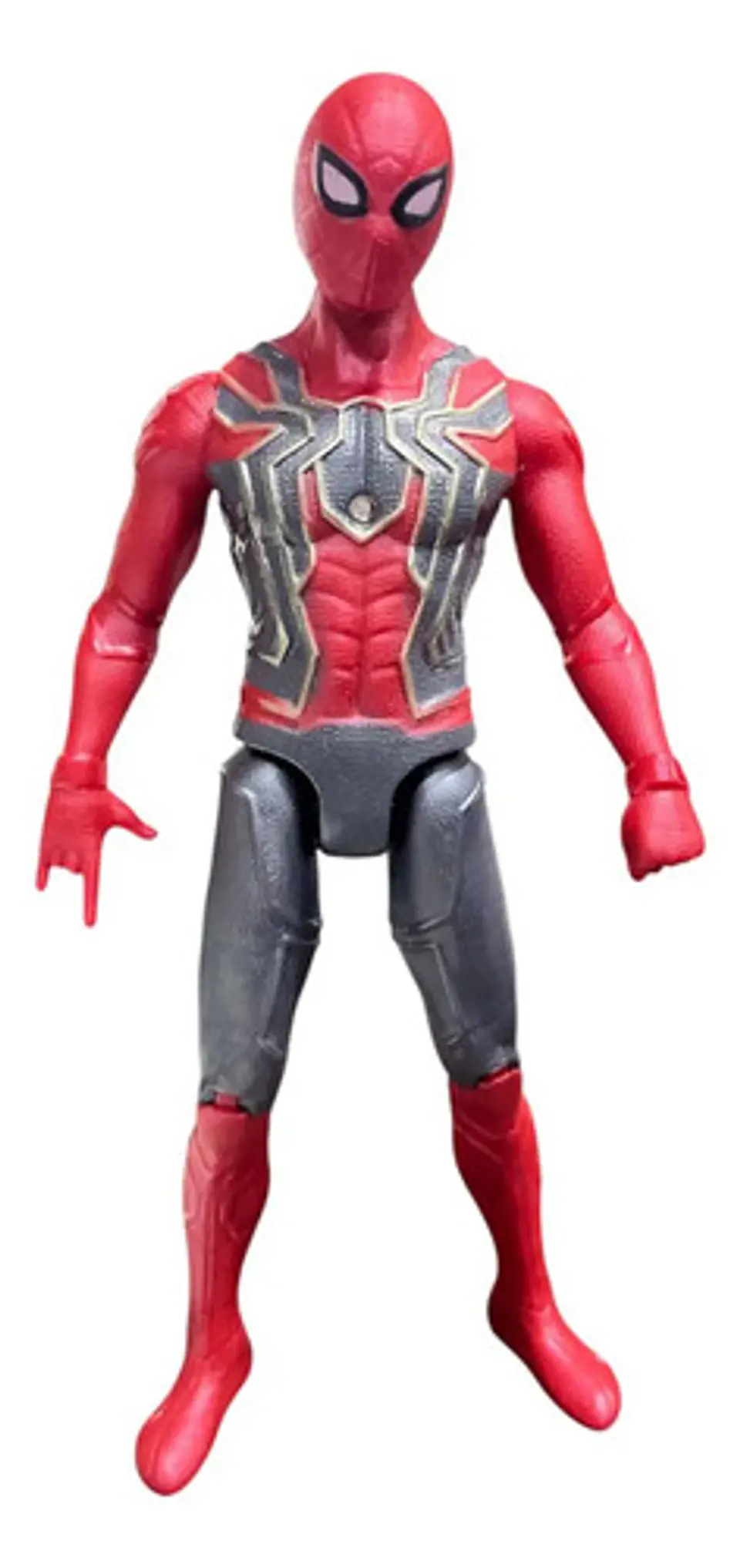 Disfraz Spiderman Con Camisa Talla S Máscara Muñeco Guante 10