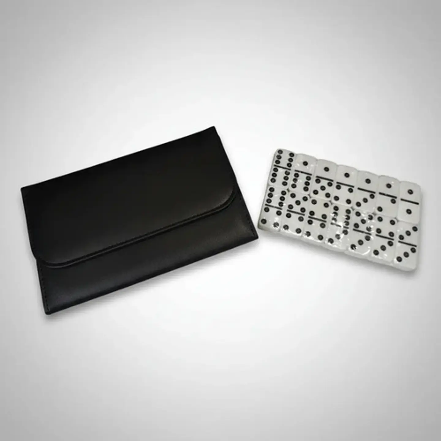 Domino Lujo Estuche Cuero Sintetico Regalo Casino Fincas 9