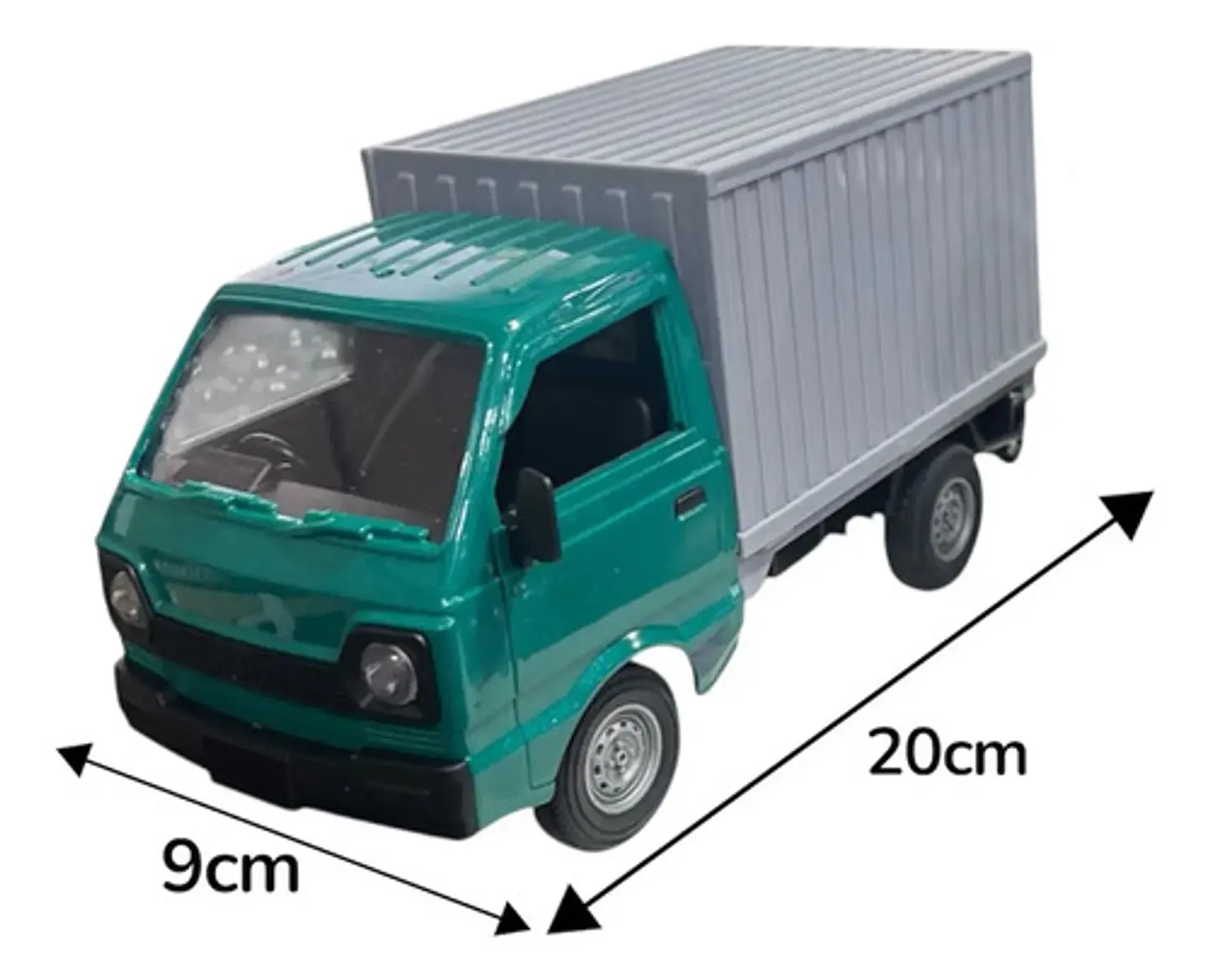 Camion Contendor A Control Remoto Luces Sonidos Humo Puertas 2
